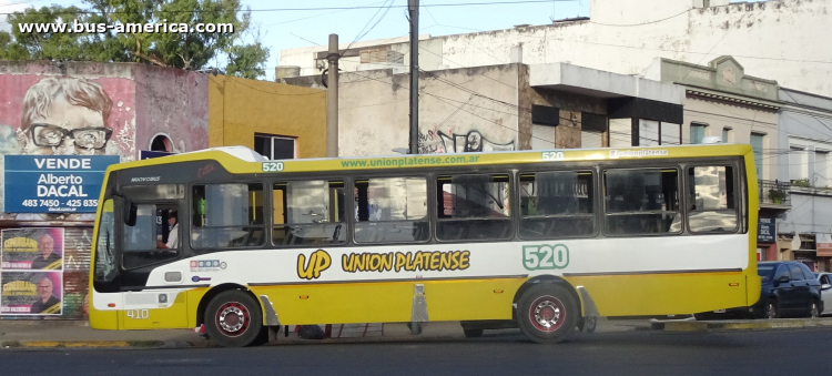 Mercedes-Benz OF 1621 - Nuovobus Cittá - Unión Platense
AE 902 MX
[url=https://bus-america.com/galeria/displayimage.php?pid=56038]https://bus-america.com/galeria/displayimage.php?pid=56038[/url]

Línea 520 (Pdo. La Plata), interno 410 (1471)
