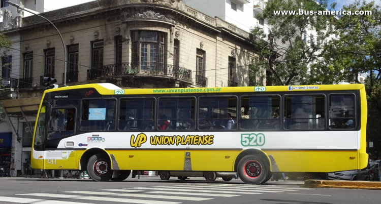 Mercedes-Benz OF 1621 - Nuovobus Cittá - Unión Platense
AE 902 MY
[url=https://bus-america.com/galeria/displayimage.php?pid=56040]https://bus-america.com/galeria/displayimage.php?pid=56040[/url]

Línea 520 (Pdo. La Plata), interno 411 (1472)
