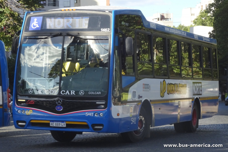 Mercedes-Benz OF 1621 - Nuovobus Cittá - Norte , Unión Platense
AE 889 LY

Línea Norte [501] ramal 11 (Pdo. La Plata), interno 541 (1462)
