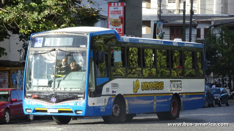Mercedes-Benz OF 1621 - Nuovobus Cittá - Norte , Unión Platense
AE 925 FC
[url=https://bus-america.com/galeria/displayimage.php?pid=56030]https://bus-america.com/galeria/displayimage.php?pid=56030[/url]

Línea Norte [501] ramal 17 (Pdo. La Plata), interno 525 (1468)
