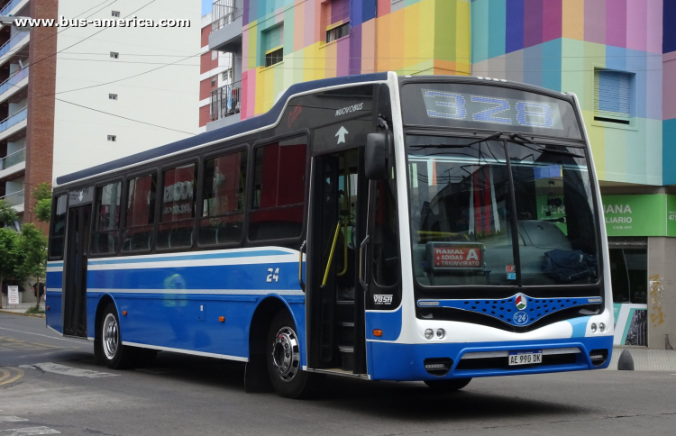 Mercedes-Benz OF 1621 - Nuovobus Cittá - Transp. Villa Bosch
AE 990 DJ
[url=https://bus-america.com/galeria/displayimage.php?pid=60032]https://bus-america.com/galeria/displayimage.php?pid=60032[/url]

Línea 328 (Prov. Buenos Aires), interno 24
