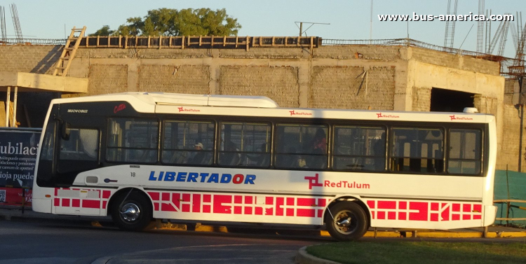 Mercedes-Benz OF 1621 - Nuovobus Cittá - Red Tulum , Libertador
¿AE 856 R-?

Línea ¿? (Prov.San Juan), interno 18
