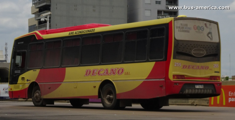 Mercedes-Benz OF 1621 - Nuovobus Cittá - Decano
AF 506 RO
[url=https://bus-america.com/galeria/displayimage.php?pid=67822]https://bus-america.com/galeria/displayimage.php?pid=67822[/url]
[url=https://bus-america.com/galeria/displayimage.php?pid=67824]https://bus-america.com/galeria/displayimage.php?pid=67824[/url]

Decano (Prov.Sgo.del Estero), interno 255

Frecuencia entre 60 y 30 minutos, entre las 5:00/6:00 y 23:30/24:00 de lunes a viernes
