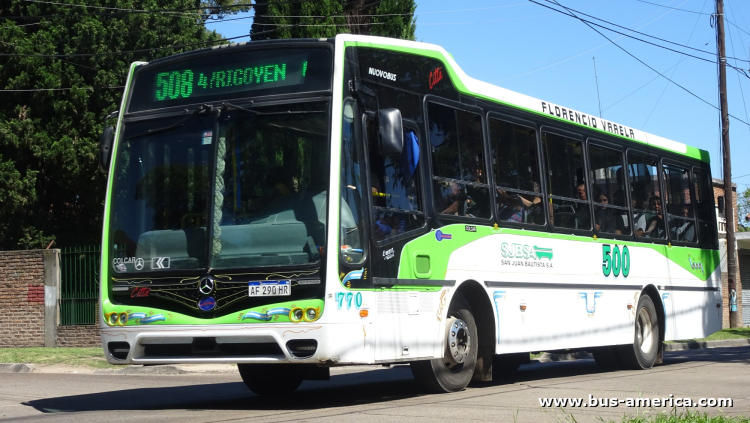 Mercedes-Benz OF 1621 - Nuovobus Cittá PH 0071 - SJBSA
AF 290 HR

Línea 508 (Pdo.F.Varela), interno 770
