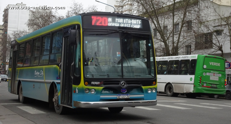 Mercedes-Benz OF 1621 - Nuovobus Menghi Euro - Batán
AE 462 JV
[url=https://bus-america.com/galeria/displayimage.php?pid=66593]https://bus-america.com/galeria/displayimage.php?pid=66593[/url]

Línea 720 (Mar del Plata), interno 6
