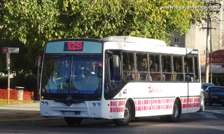 Mercedes-Benz OF 1621 - Nuovobus Menghi Euro - Red Tulum , UTE La Marina & La Positiva 
AE 729 BZ

Línea 124 (Prov.San Juan), interno 32
