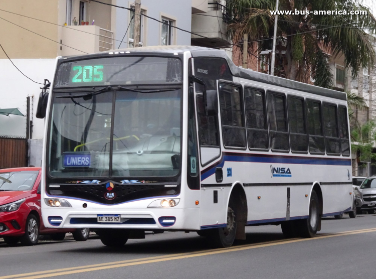 Mercedes-Benz OF 1621 - Nuovobus Cittá PH 71 - NISA
AE 385 MZ
[url=https://bus-america.com/galeria/displayimage.php?pid=70456]https://bus-america.com/galeria/displayimage.php?pid=70456[/url]

Línea 205 (Prov.Buenos Aires), interno 301
