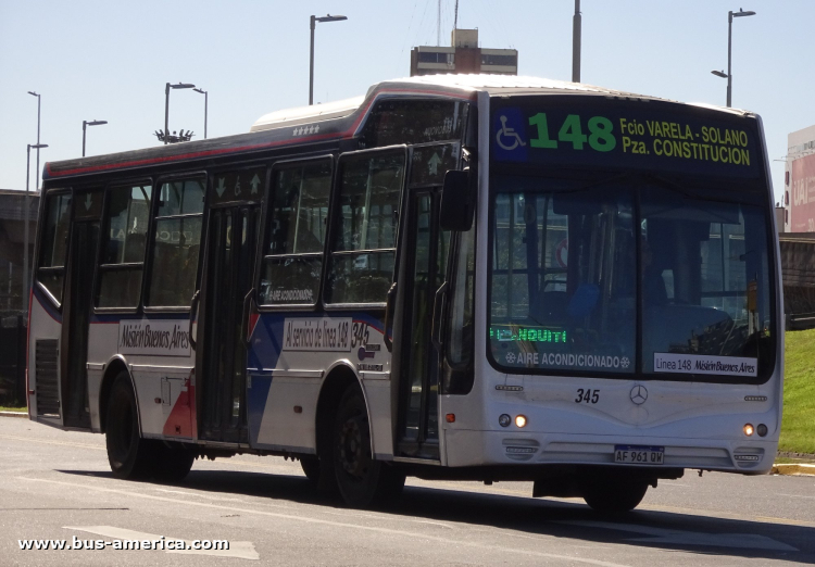 Mercedes-Benz OH 1621 L SB - Nuovobus Cittá PH 68 - Misión Buenos Aires , La Ctral.Vte.López 
AF 961 QW
[url=][/url]

Línea 148 (Buenos Aires), interno 345 [desde mayo 2026]
Ex línea 180 (Buenos Aires), interno 26
