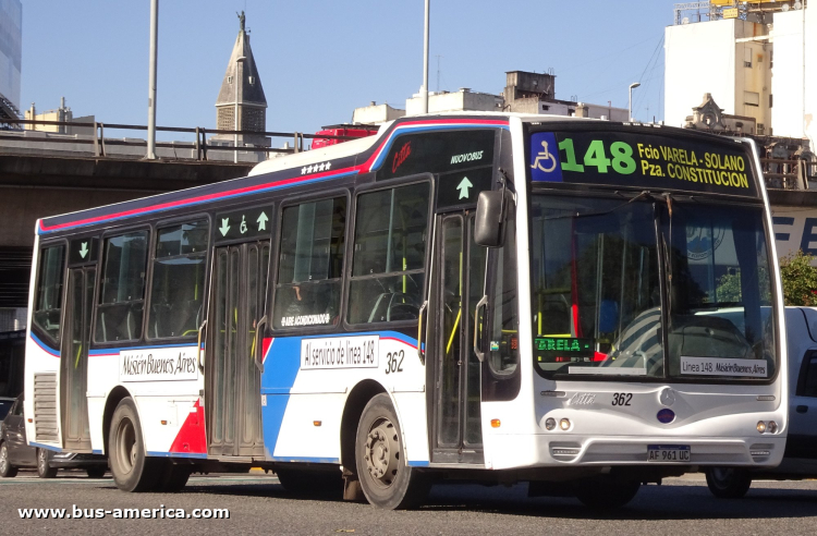 Mercedes-Benz OH 1621 L SB - Nuovobus Cittá PH 68 - Misión Buenos Aires , La Ctral.Vte.López 
AF 961 UC
[url=][/url]

Línea 148 (Buenos Aires), interno 362 [desde mayo 2026]
¿Ex línea 148 (Buenos Aires), interno 454? [mayo 2026]
Ex línea 180 (Buenos Aires), interno 71
