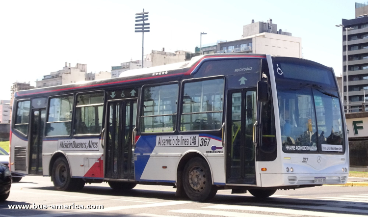 Mercedes-Benz OH 1621 L SB - Nuovobus Cittá PH 68 - Misión Buenos Aires , La Ctral.Vte.López 
AF 961 VM

Línea 148 (Buenos Aires), interno 367 [desde mayo 2026]
¿Ex línea 148 (Buenos Aires), interno 462? [mayo 2026]
Ex línea 180 (Buenos Aires), interno 79
