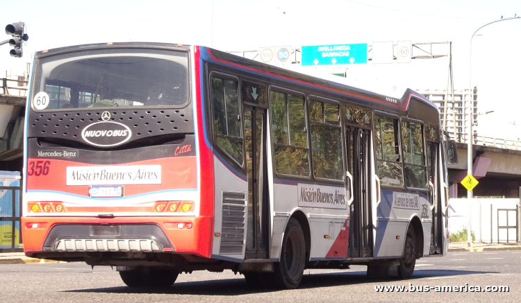 Mercedes-Benz OH 1621 L SB - Nuovobus Cittá PH 68 - Misión Buenos Aires , La Ctral.Vte.López 
AF 961 TG
[url=][/url]

Línea 148 (Buenos Aires), interno 356 [desde mayo 2026]
¿Ex línea 148 (Buenos Aires), interno 449? [mayo 2026]
Ex línea 180 (Buenos Aires), interno 32
