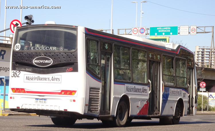 Mercedes-Benz OH 1621 L SB - Nuovobus Cittá PH 68 - Misión Buenos Aires , La Ctral.Vte.López 
AF 961 UC
[url=][/url]

Línea 148 (Buenos Aires), interno 362 [desde mayo 2026]
¿Ex línea 148 (Buenos Aires), interno 454? [mayo 2026]
Ex línea 180 (Buenos Aires), interno 71

