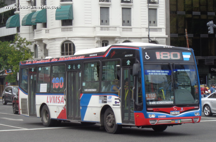 Mercedes-Benz OH 1621 L SB - Nuovobus Cittá PH 68 - LVMSA
AF 756 GE

Línea 180 (Buenos Aires), interrno 3  [2023 - 2025]
