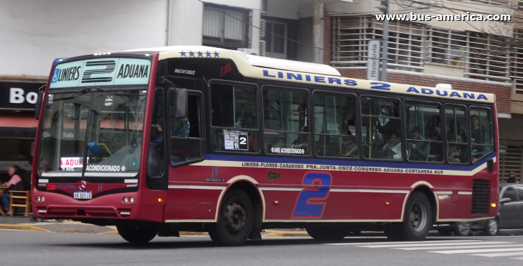 Mercedes-Benz OH 1621 L SB - Nuovobus Cittá PH 68 - 22 de Setiembre
AG 185 IG
[url=https://bus-america.com/galeria/displayimage.php?pid=71030]https://bus-america.com/galeria/displayimage.php?pid=71030[/url]

Línea 2 (Buenos Aires), interno 19
Ex línea 180 (Buenos Aires), interrno 122  [2023 - 2026]
