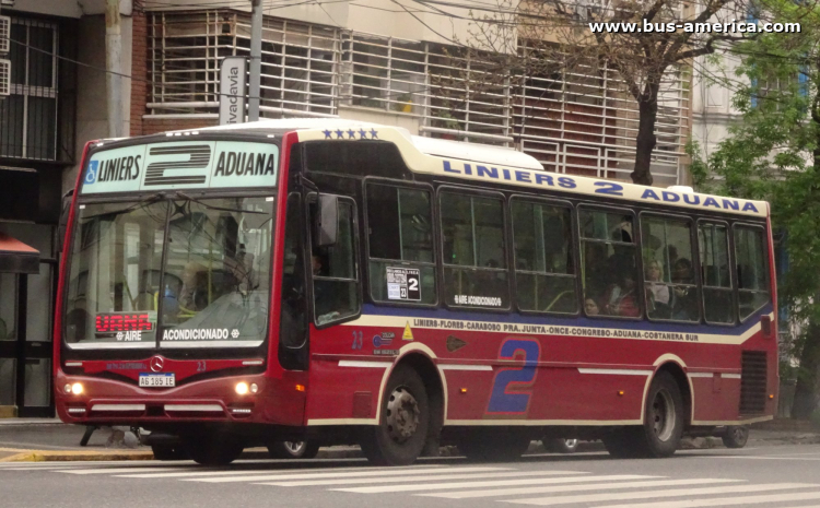 Mercedes-Benz OH 1621 L SB - Nuovobus Cittá PH 68 - 22 de Setiembre
AG 185 IE
[url=https://bus-america.com/galeria/displayimage.php?pid=71032]https://bus-america.com/galeria/displayimage.php?pid=71032[/url]
[url=https://bus-america.com/galeria/displayimage.php?pid=71034]https://bus-america.com/galeria/displayimage.php?pid=71034[/url]

Línea 2 (Buenos Aires), interno 23
Ex línea 180 (Buenos Aires), interrno 94  [2023 - 2026]
