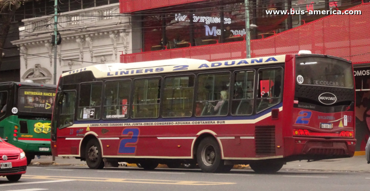 Mercedes-Benz OH 1621 L SB - Nuovobus Cittá PH 68 - 22 de Setiembre
AG 185 IE
[url=https://bus-america.com/galeria/displayimage.php?pid=71032]https://bus-america.com/galeria/displayimage.php?pid=71032[/url]
[url=https://bus-america.com/galeria/displayimage.php?pid=71033]https://bus-america.com/galeria/displayimage.php?pid=71033[/url]

Línea 2 (Buenos Aires), interno 23
Ex línea 180 (Buenos Aires), interrno 94  [2023 - 2026]
