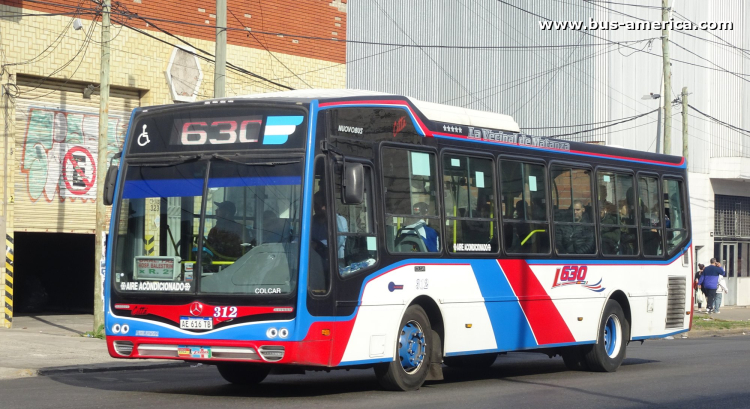 Mercedes-Benz OH 1621 L SB - Nuovobus Cittá - La Vecinal de Matanza
AE 616 TB

Línea 630 (Pdo.La Matanza), interno 312 [2023]
