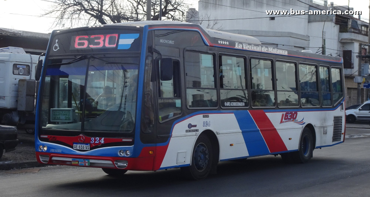 Mercedes-Benz OH 1621 L SB - Nuovobus Cittá - La Vecinal de Matanza
AE 616 VS

Línea 630 (Pdo.La Matanza), interno 324
