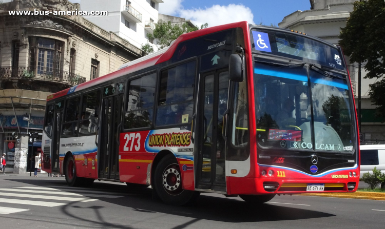 Mercedes-Benz OH 1621 L SB - Nuovobus Cittá - Unión Platense
AE 674 NW
[url=https://bus-america.com/galeria/displayimage.php?pid=56084]https://bus-america.com/galeria/displayimage.php?pid=56084[/url]

Línea 273 ramal D (Prov. Buenos Aires - dentro del Pdo. La Plata), interno 111 (1421)
