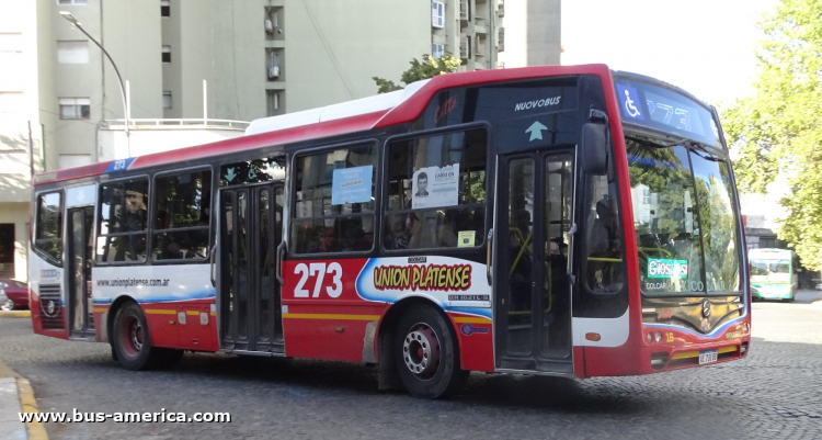 Mercedes-Benz OH 1621 L SB - Nuovobus Cittá PH 0068 - Unión Platense
AE 730 BB
[url=https://bus-america.com/galeria/displayimage.php?pid=56071]https://bus-america.com/galeria/displayimage.php?pid=56071[/url]

Línea 273 ramal G (Prov. Buenos Aires - dentro del Pdo. La Plata), interno 16 (1424)

