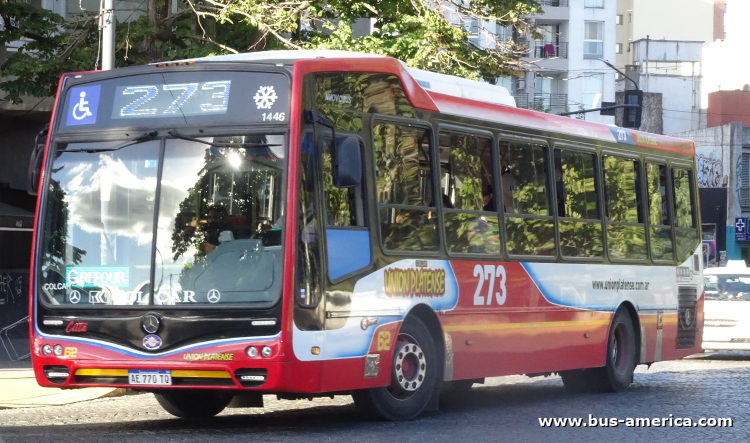 Mercedes-Benz OH 1621 L SB - Nuovobus Cittá - Unión Platense
AE 770 TQ
[url=https://bus-america.com/galeria/displayimage.php?pid=56076]https://bus-america.com/galeria/displayimage.php?pid=56076[/url]

Línea 273 ramal G (Prov. Buenos Aires - dentro del Pdo. La Plata), interno 62 (1446)
