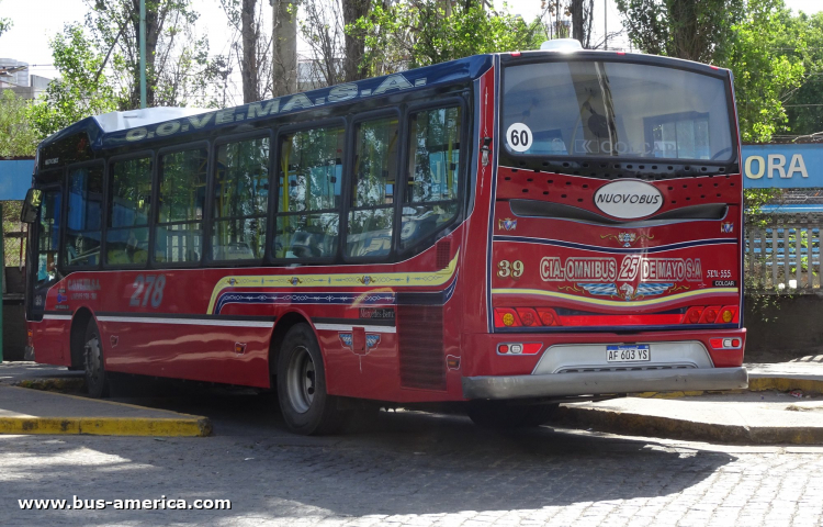 Mercedes-Benz OH 1621 L SB - Nuovobus Cittá - CO.VE.MA.S.A.
AF 603 YS
[url=https://bus-america.com/galeria/displayimage.php?pid=59600]https://bus-america.com/galeria/displayimage.php?pid=59600[/url]

Línea 239A (Prov. Buenos Aires), interno 39
