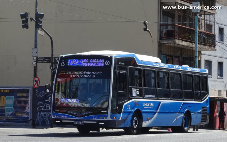 Mercedes-Benz OH 1621 L SB - Nuovobus Cittá - T.A.Callao
AF 114 DY

Línea 124 (Buenos Aires), interno 212
