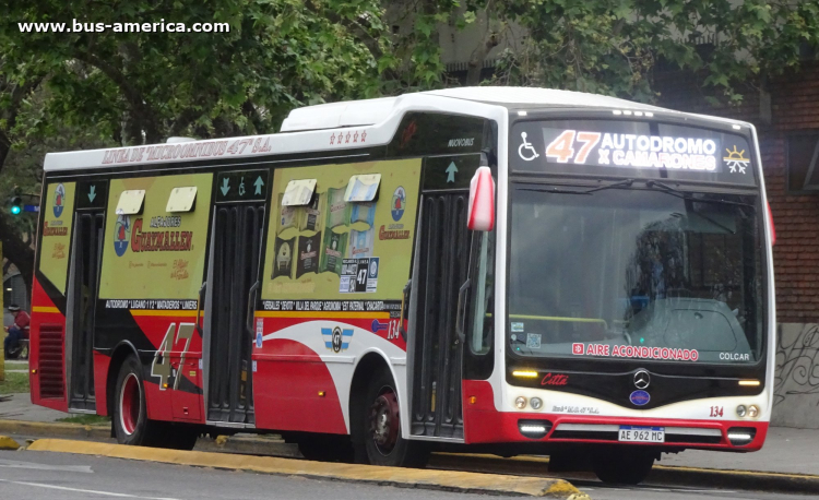 Mercedes-Benz OH 1721 L SB - Nuovobus Cittá PH 0069  M.O.47
AE 962 MC
[url=https://bus-america.com/galeria/displayimage.php?pid=68297]https://bus-america.com/galeria/displayimage.php?pid=68297[/url]

Línea 47 (Buenos Aires), interno 134
