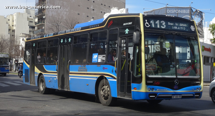 Mercedes-Benz OH 1721 L SB - Nuovobus Cittá PH 69 - Bernardino Rivadavia
AF 005 RG

Línea 113 (Buenos Aires), interno 4
