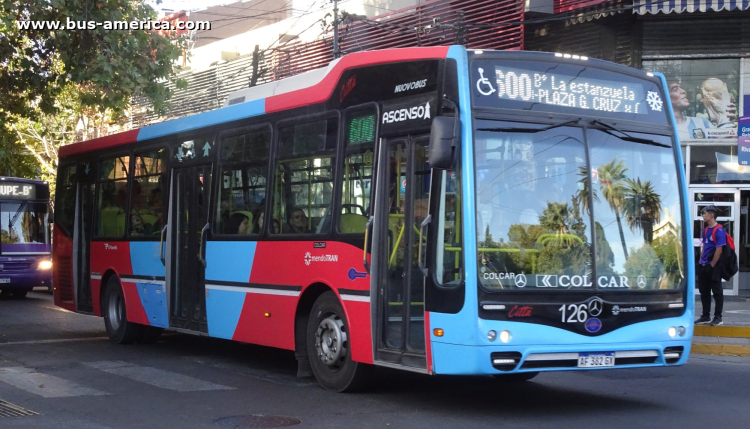 Mercedes-Benz OH 1721 L SB - Nuovobus Cittá - Mendotran , El Plumerillo
AF 382 GX

Línea 670 (Mendotran, Prov.Mendoza), interno 126
