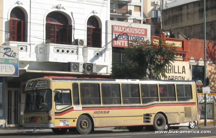 Mercedes-Benz OH 1621 L - ALASA - MONSA
[url=https://bus-america.com/galeria/displayimage.php?pid=66155]https://bus-america.com/galeria/displayimage.php?pid=66155[/url]

Línea 60 (Buenos Aires), interno 141
