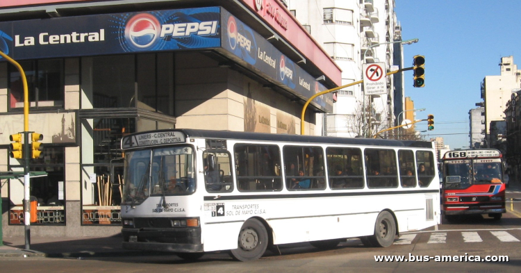 Mercedes Benz OHL 1320 - ALASA - Sol de Mayo
Línea 4 (Buenos Aires), interno 3
