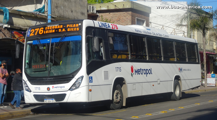 Mercedes-Benz OF 1721 L - Marcopolo Novo Torino - Metropol , La Isleña
AE 684 ZC

Línea 510 (Pdo. Escobar) operada por
Línea 276 (Prov. Buenos Aires), interno 1715

