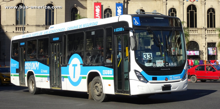 Mercedes-Benz OH 1721 L SB - Marcopolo New Torino - TAMSE
Línea 33 (Córdoba), interno 1257
