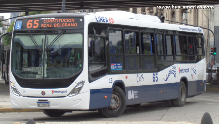 Scania K 250 UB - Marcopolo Torino T 350 - Metropol
AF 710 KQ
[url=https://bus-america.com/galeria/displayimage.php?pid=68217]https://bus-america.com/galeria/displayimage.php?pid=68217[/url]

Línea 65 (Buenos Aires), interno 13
