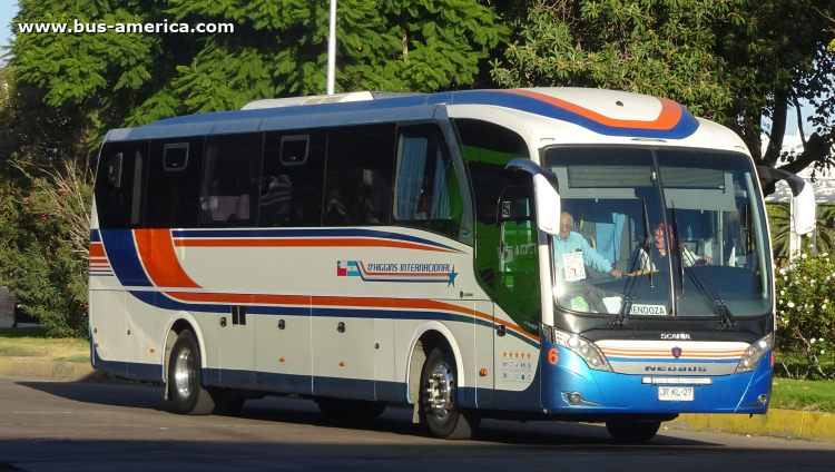 Scania K 360 - Neobus New Road N10 360 (para Chile) - O`Higgins
JR-KL-27
[url=https://bus-america.com/galeria/displayimage.php?pid=66917]https://bus-america.com/galeria/displayimage.php?pid=66917[/url]
[url=https://bus-america.com/galeria/displayimage.php?pid=66918]https://bus-america.com/galeria/displayimage.php?pid=66918[/url]
[url=https://bus-america.com/galeria/displayimage.php?pid=66919]https://bus-america.com/galeria/displayimage.php?pid=66919[/url]
[url=https://bus-america.com/galeria/displayimage.php?pid=66920]https://bus-america.com/galeria/displayimage.php?pid=66920[/url]

O'Higgins, unidad 6
Línea internacional entre Chile & Argentina
