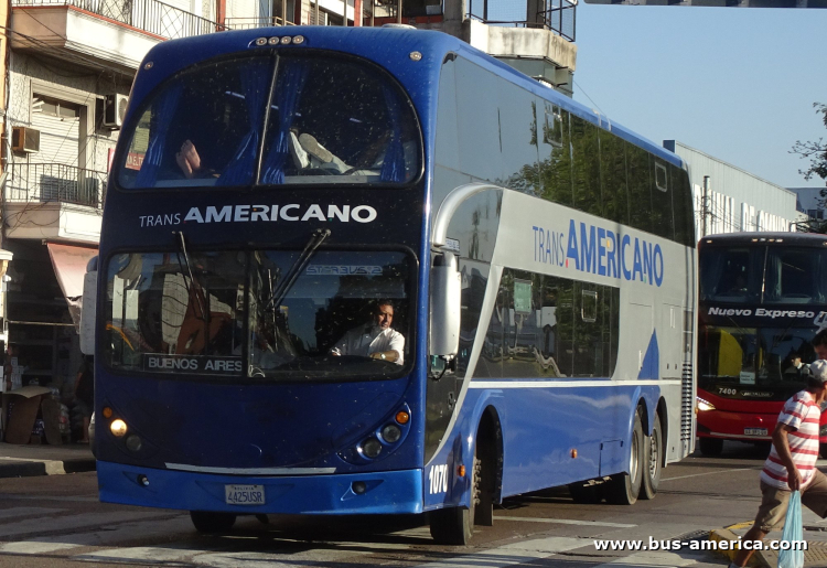 Mercedes-Benz O 500 RSD - Metalsur Starbus 2 405 (para Bolivia) - TransAmericano
4425 USR

Trans Americano (Bolivia), interno 1070
Ex Andesmar Chile (Chile) 
