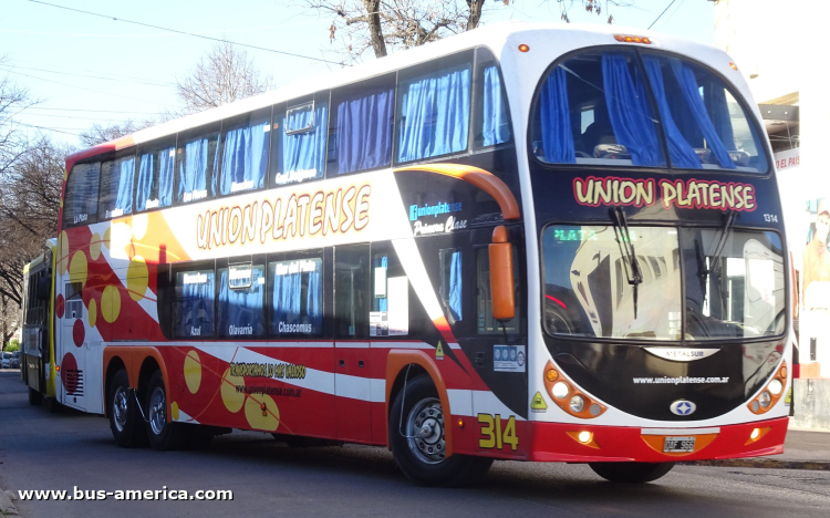 Mercedes-Benz O 500 RSD - Metalsur Starbus 2 405 - Unión Platense
OAF 966
[url=https://bus-america.com/galeria/displayimage.php?pid=66890]https://bus-america.com/galeria/displayimage.php?pid=66890[/url]

Línea 417 (Prov. Buenos Aires), interno 314 - 1314
