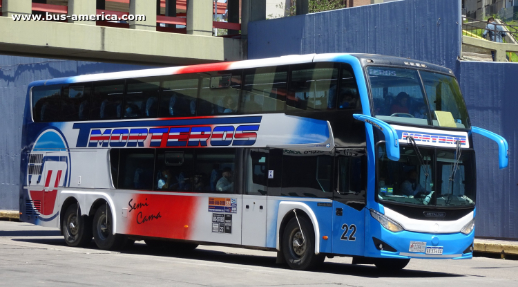 Mercedes-Benz O 500 RSD - Metalsur Starbus 3 405 - T.Morteros
AB 534 EC

T. Morteros (Prov. Córdoba), interno 22, patente provincial 2284
