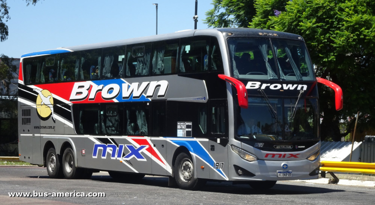 Scania K 400 B - Metalsur Starbus 3 405 - Brown
AC 043 UD
[url=https://bus-america.com/galeria/displayimage.php?pid=62477]https://bus-america.com/galeria/displayimage.php?pid=62477[/url]
[url=https://bus-america.com/galeria/displayimage.php?pid=62479]https://bus-america.com/galeria/displayimage.php?pid=62479[/url]

Alte. Brown, interno 1917
