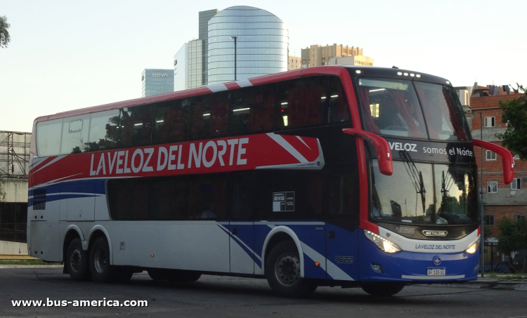 Scania K 400 B - Metalsur Starbus 3 405 - La Veloz del Norte
AF 135 UI
[url=https://galeria.bus-america.com/displayimage.php?pid=60878]https://galeria.bus-america.com/displayimage.php?pid=60878[/url]
[url=https://galeria.bus-america.com/displayimage.php?pid=60879]https://galeria.bus-america.com/displayimage.php?pid=60879[/url]

La Veloz del Norte, interno 4622
