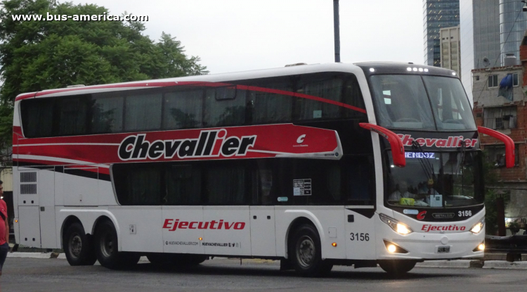 Scania K 410 - Metalsur Starbus 3 405 - Chevallier
PQS 503

Nueva Chevallier, interno 3156
