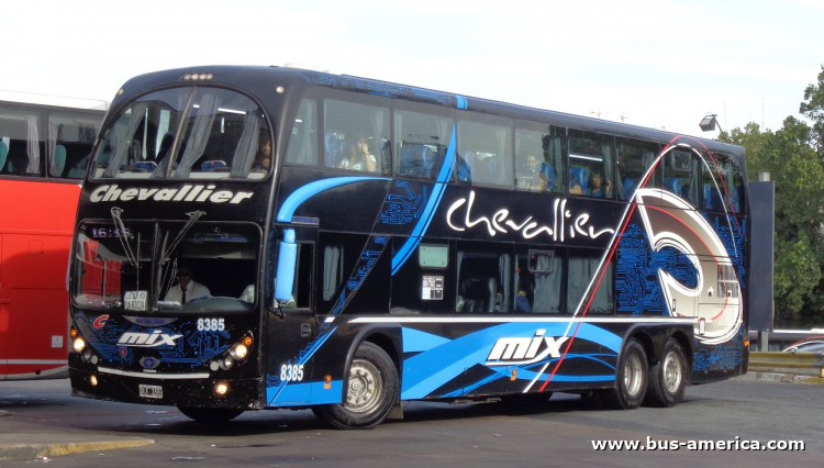 Scania K 410 - Metalsur Starbus 2 405 - Chevallier
OLF 155

Nueva Chevallier, interno 8385
