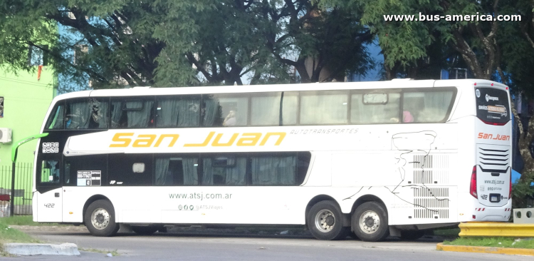 Scania K 440 B - Metalsur Starbus 3 405 - Attes.San Juan
AF 743 DI
[url=https://bus-america.com/galeria/displayimage.php?pid=65779]https://bus-america.com/galeria/displayimage.php?pid=65779[/url]
[url=https://bus-america.com/galeria/displayimage.php?pid=65781]https://bus-america.com/galeria/displayimage.php?pid=65781[/url]

Attes.San Juan, interno 422
