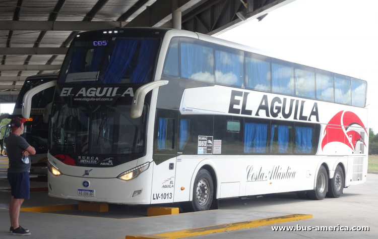 METALSUR (MARCOPOLO & LOMA HERMOSA [METALPAR AR.]) - Volvo B450R - Metalsur  Starbus 3 405 - El Aguila - BUS AMERICA - galería fotográfica