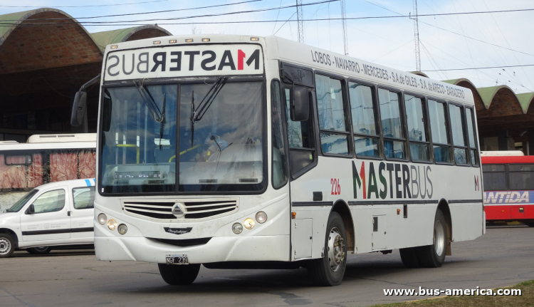 Agrale MA 15.0 - Metalpar Tronador 2010 - Master Bus
NGF 239
[url=https://bus-america.com/galeria/displayimage.php?pid=58641]https://bus-america.com/galeria/displayimage.php?pid=58641[/url]

Línea 206 (Prov. Buenos Aires), interno 226
