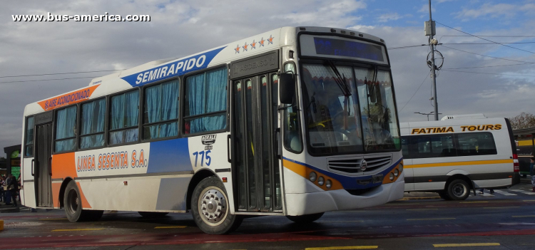 Agrale MA 15.0 - Metalpar Tronador 2010 - Línea Sesenta
OBG 388

Línea 228B (Prov. Buenos Aires), interno 775
