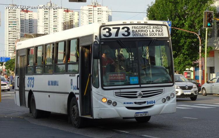 Agrale MA 15.0 - Metalpar Tronador 2010 - Gral. Tomás Guido
AA 567 BF

Línea 373 (Prov. Buenos Aires), interno 9404
