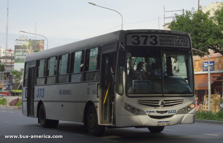 Agrale MA 15.0 - Metalpar Tronador 2010 - Gral. Tomás Guido
AA 549 GW
[url=https://bus-america.com/galeria/displayimage.php?pid=59627]https://bus-america.com/galeria/displayimage.php?pid=59627[/url]

Línea 373 (Prov. Buenos Aires), interno 9432
