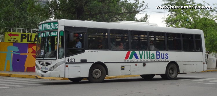 Agrale MA 15.0 - Metalpar Tronador 2010 - Villa Bus
PNN 847
[url=https://bus-america.com/galeria/displayimage.php?pid=54998]https://bus-america.com/galeria/displayimage.php?pid=54998[/url]

Línea E5B (Villa Carlos Paz), interno 413 [desde octubre 2020]
Ex FonoBus (Prov. Córdoba) [2016-2020]
